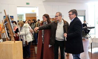 Exposição de Luís Cortez inaugurada no Museu Municipal de Resende com visita guiada pelo autor