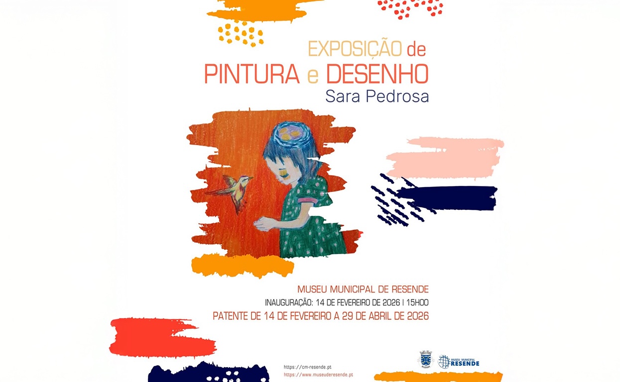 Exposição de Sara Pedrosa inaugura no Museu Municipal de Resende no Dia dos Namorados