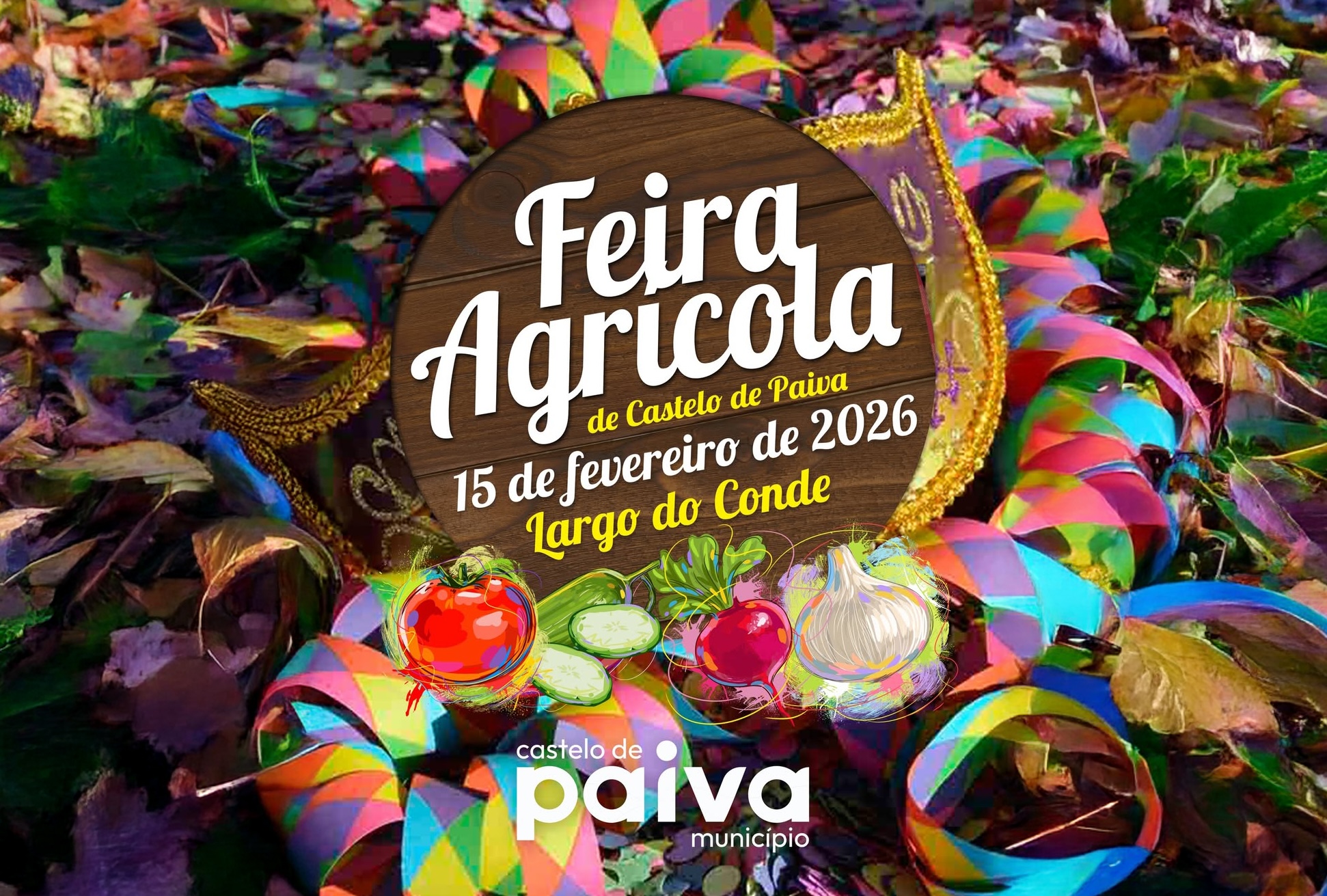 Feira Agrícola de Castelo de Paiva tem edição especial de Carnaval no domingo