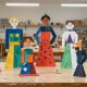 GRITAH promove 5.ª Oficina de Artes e Direitos Humanos na   Lixa com esculturas coletivas em papel
