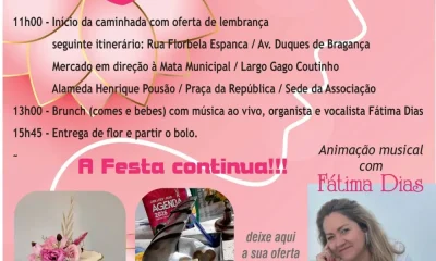 INSCRIÇÕES ABERTAS | ATÉ 06.03.2026
 COMEMORAR DO DIA DA MULHER | 08.03.2026 
A …