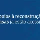 Já estão abertos os apoios até 10.000 euros para obras de reconstrução, com proc…
