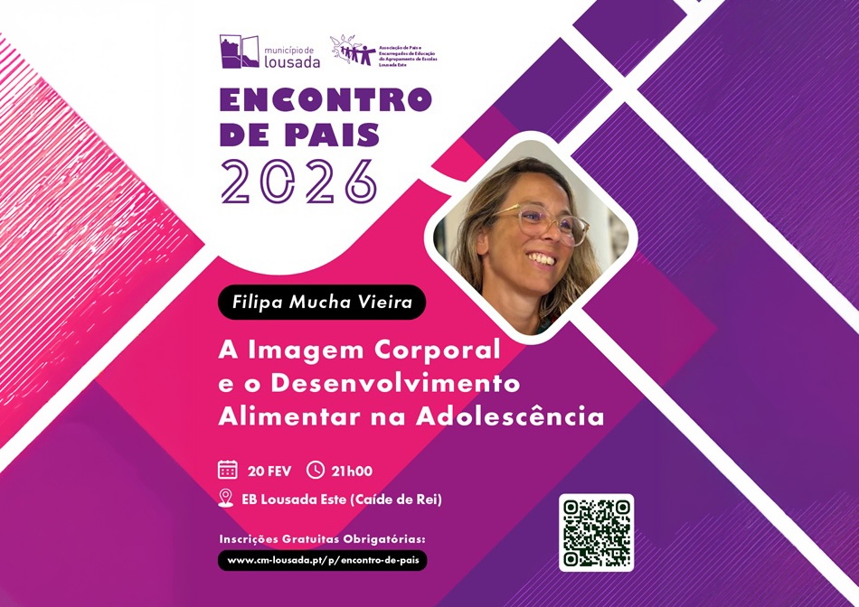Lousada promove encontro sobre imagem corporal e alimentação na adolescência com psicóloga Filipa Mucha Vieira