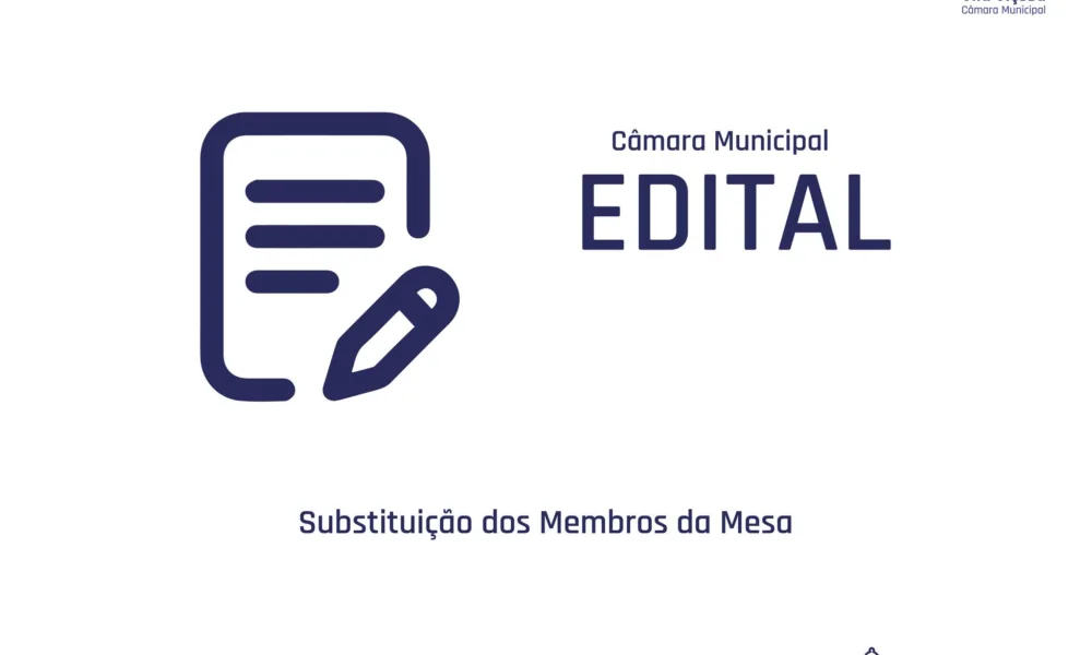 MUNICÍPIO DE VILA VIÇOSA ǀ ELEIÇÕES PRESIDENCIAIS 2026
 Edital Substituição dos…