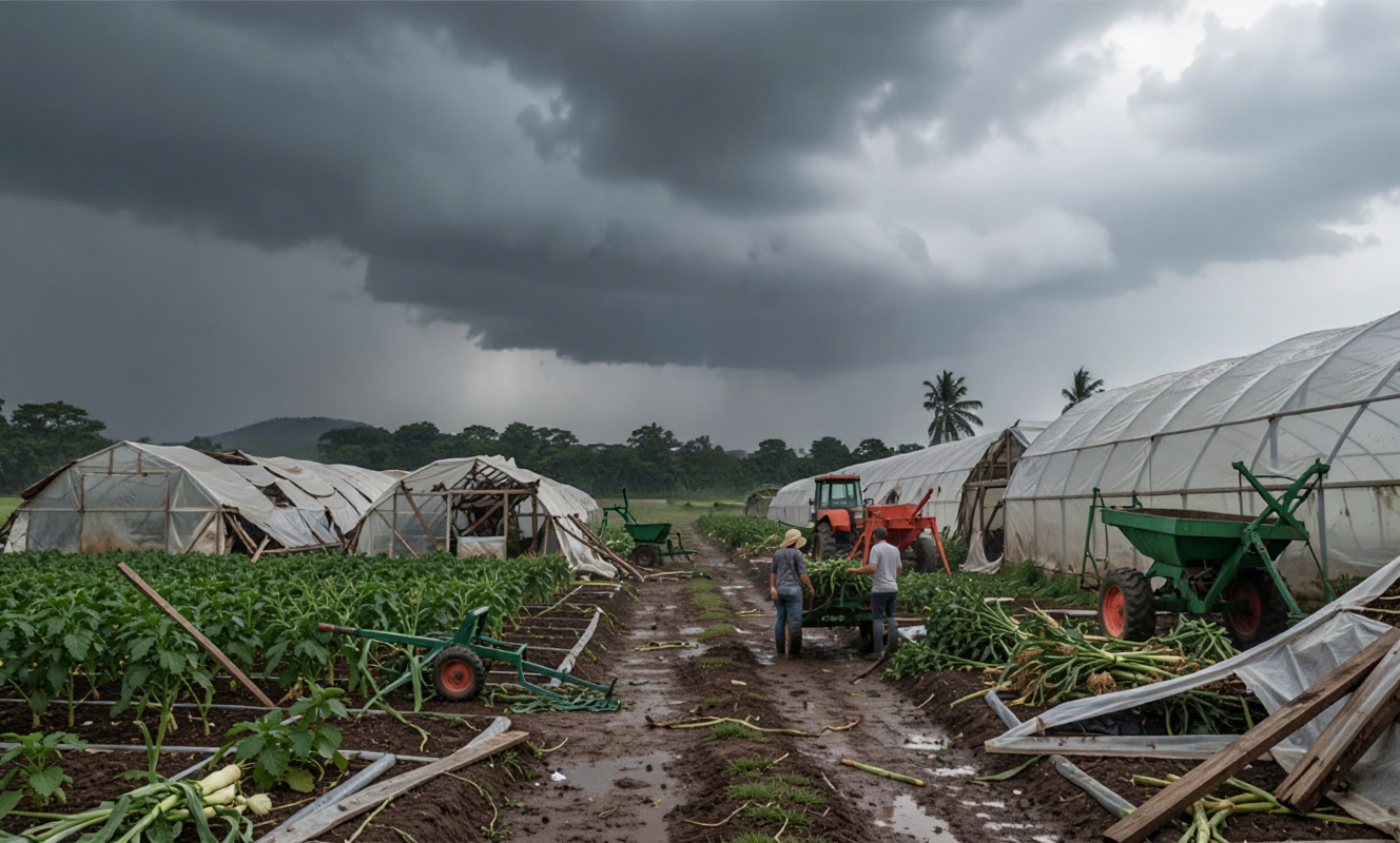 Município de Resende apoia agricultores na declaração de prejuízos causados por tempestades