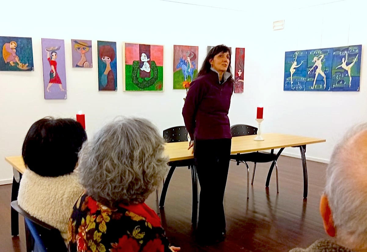 Museu de Resende celebrou Dia dos Namorados com exposição de Sara Pedrosa e workshop de Lenços dos Namorados