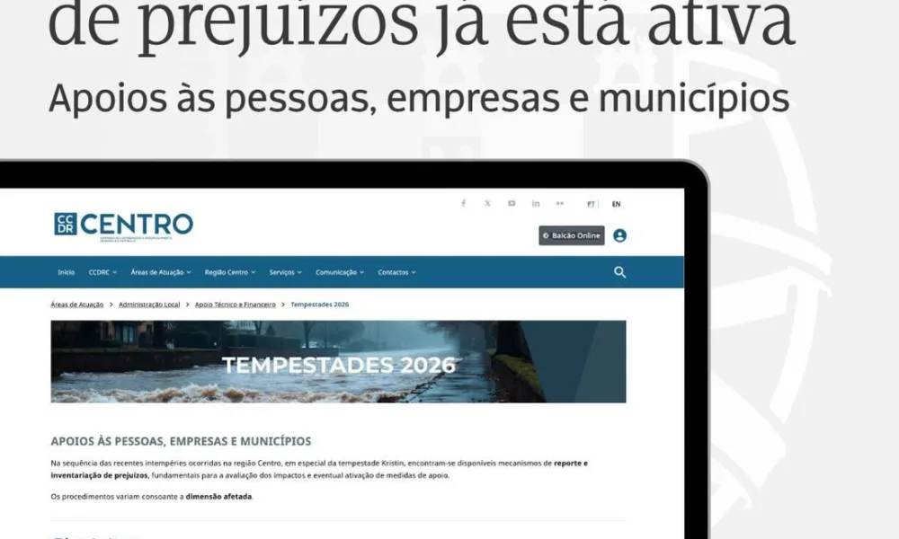 Na sequência das recentes intempéries ocorridas na região Centro, em especial da…