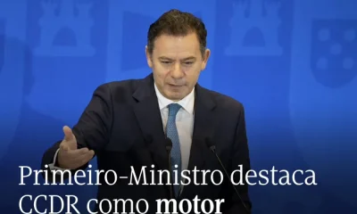Na tomada de posse das novas lideranças das Comissões de Coordenação e Desenvolv…