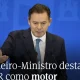 Na tomada de posse das novas lideranças das Comissões de Coordenação e Desenvolv…