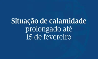 O Governo decidiu prolongar a situação de calamidade para garantir a mobilização…