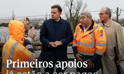 O Governo já está a proceder aos primeiros pagamentos de apoios às zonas afetada…