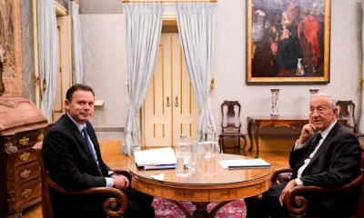 O Primeiro-Ministro foi recebido pelo Presidente da República, Marcelo Rebelo de…