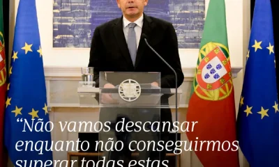 O Primeiro-Ministro garantiu hoje que a prioridade do Governo é proteger as pess…