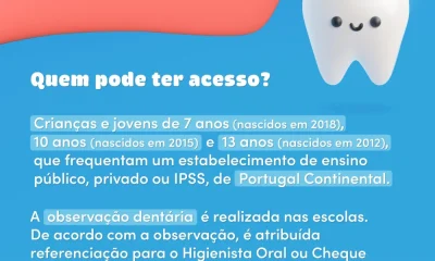 O cheque-dentista dá acesso gratuito a consultas no higienista oral/médico dent…
