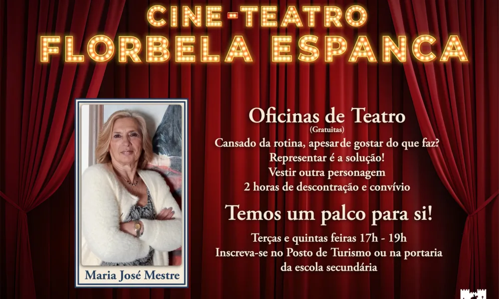 OFICINAS DE TEATRO EM VILA VIÇOSA 

A recente requalificação do Cineteatro Flor…