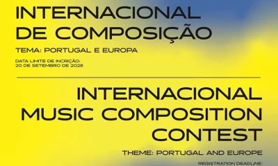 [OPORTUNIDADE]
A Banda Sinfónica Portuguesa (BSP) promove o Concurso Internacion…