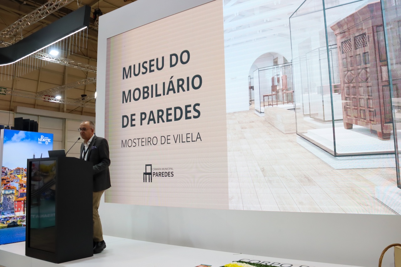 Paredes apresenta futuro Museu do Mobiliário e Casa-Museu Daniel Faria na BTL 2026 em Lisboa