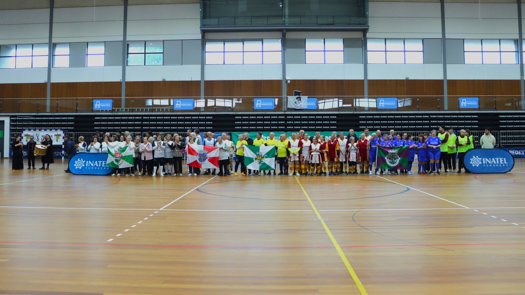 Pavilhão Rota dos Móveis recebe 1.ª Prova da Liga Walking Football Inatel com equipas de cinco concelhos