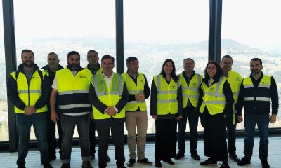 Presidente e executivo de Resende visitam obras de reabilitação das Piscinas Municipais Cobertas