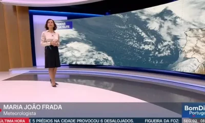 Previsão do estado do tempo, RTP1, 02-02-2026, IPMA.