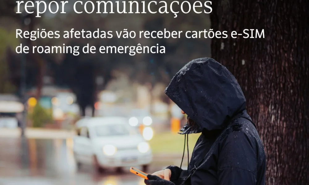 Quando as tempestades interrompem comunicações, a continuidade de contacto torn…