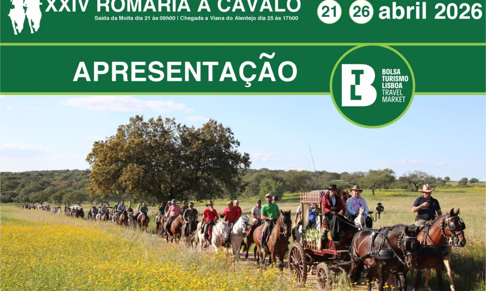 Romaria a Cavalo: Tradição secular une Moita e Viana do Alentejo em abril