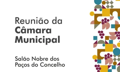 Reunião ordinária da Câmara Municipal dia 20/02/2026 às 10h00 no Salão Nobre dos…