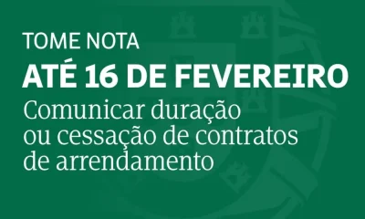 Se tem, ou teve, um contrato de arrendamento em vigor no ano passado deve comuni…