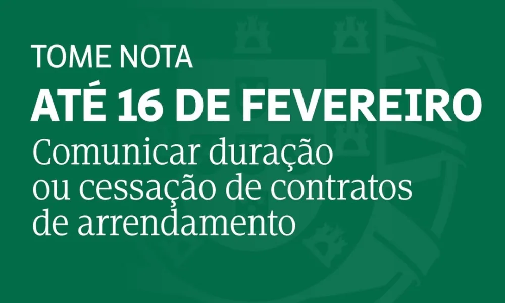 Se tem, ou teve, um contrato de arrendamento em vigor no ano passado deve comuni…