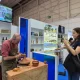 Segundo dia da BTL com o mestre oleiro Feliciano Mira Agostinho a trabalhar ao …