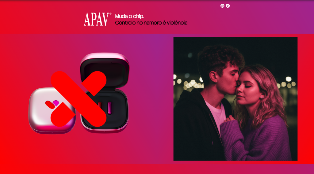 APAV revela campanha de sensibilização sobre violência no namoro: “O RelationChip era falso, mas o controlo é real”