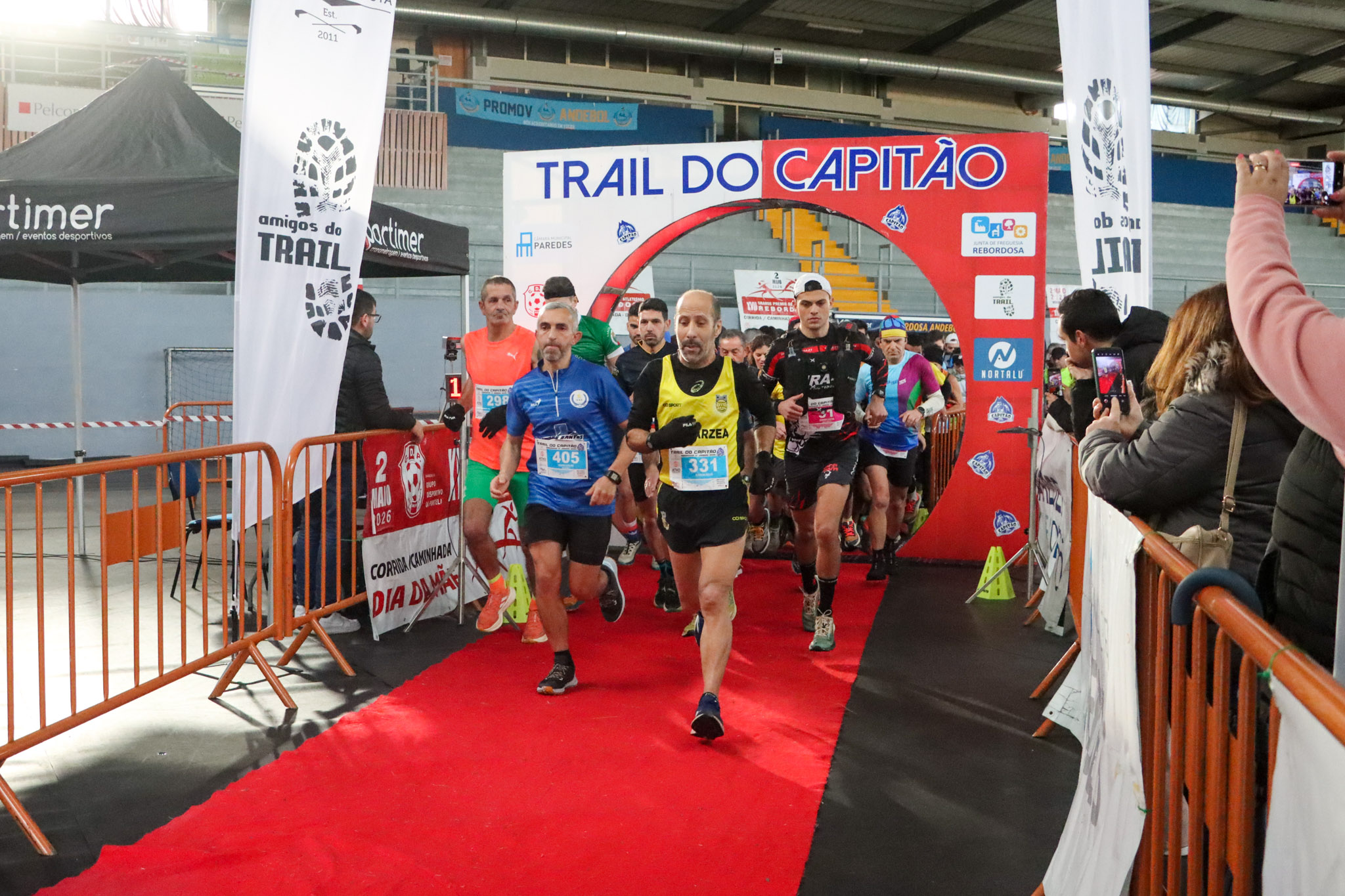 Trail do Capitão em Rebordosa reuniu cerca de 500 participantes em três provas