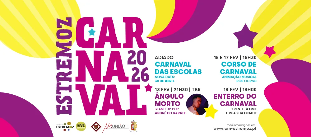 Carnaval 2026: Estremoz celebra a folia com corsos, comédia e tradição