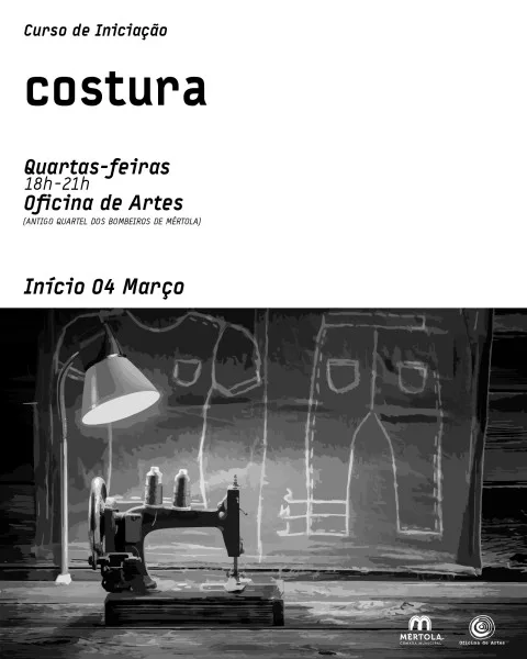 Iniciação à Costura: Inscrições abertas na Câmara Municipal de Mértola