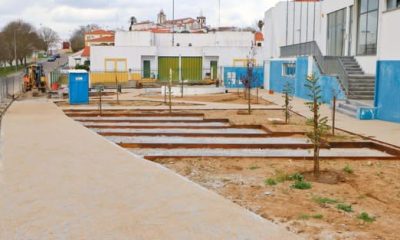 Empreitada de requalificação do jardim junto ao edifício do Centro de Atividades…