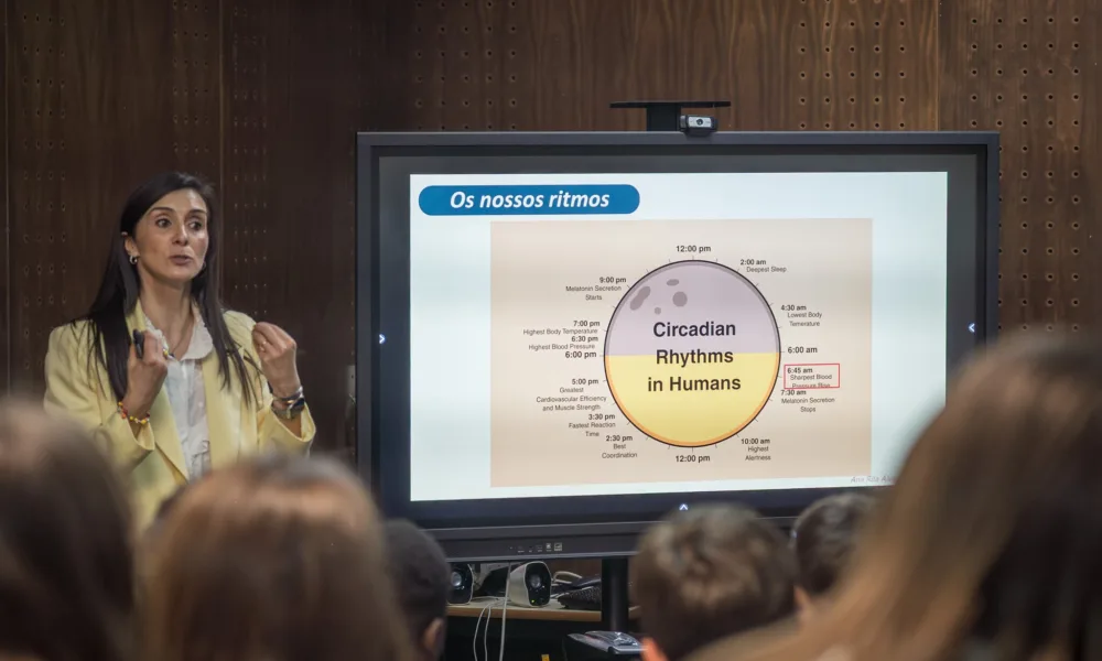ação sensibiliza alunos para a importância do sono