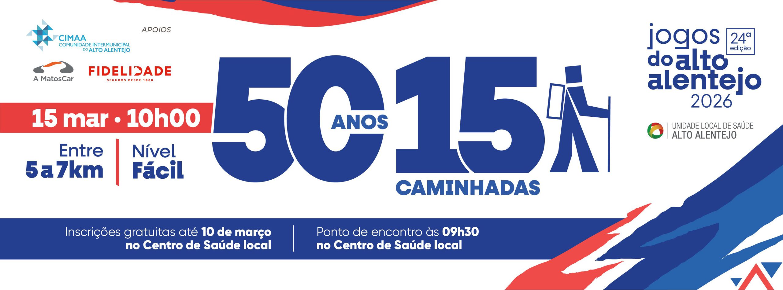 Alto Alentejo promove saúde com 15 caminhadas simultâneas