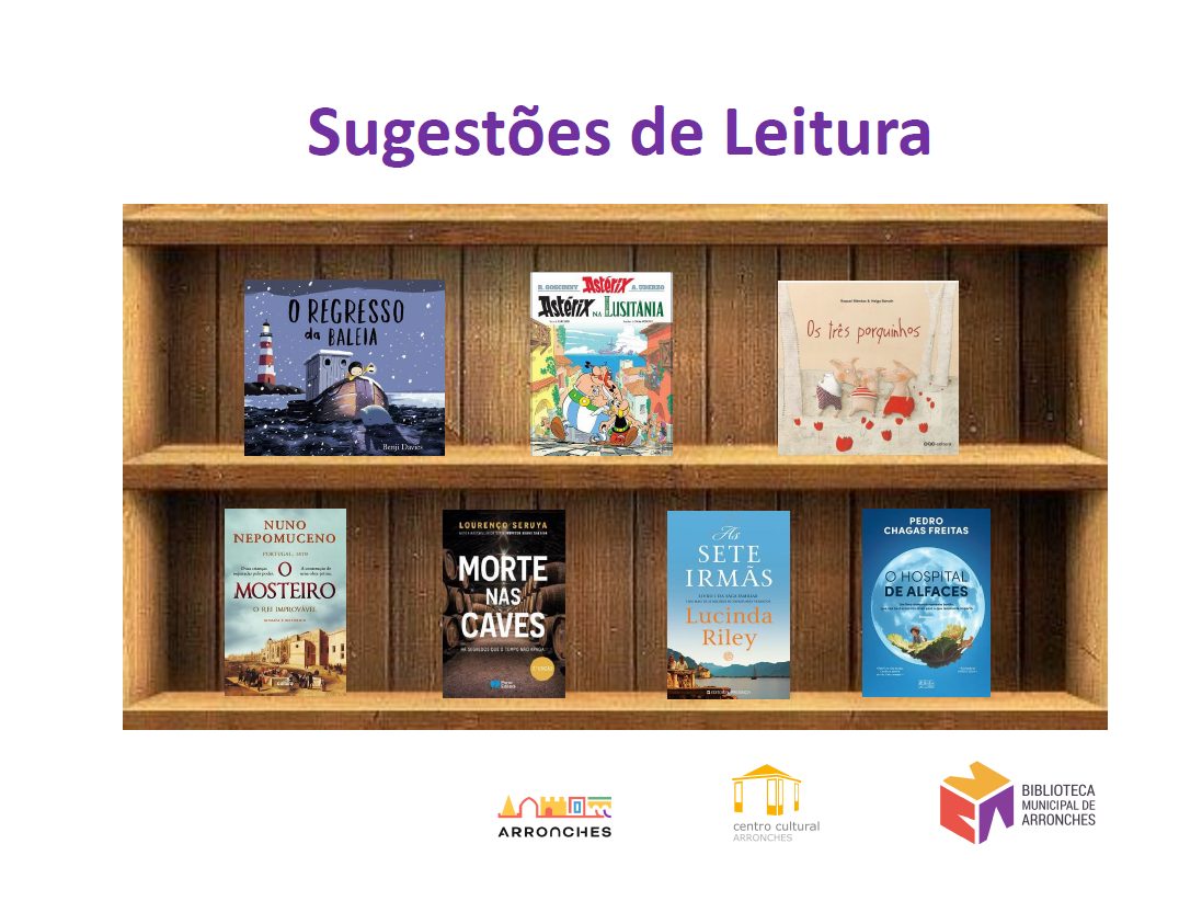 BIBLIOTECA MUNICIPAL DE ARRONCHES | SUGESTÕES DE LEITURA

Neste mês de março, es…
