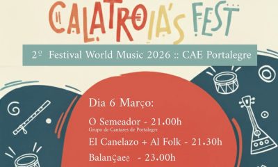 6 e 7 MAR. SEX e SÁB 
2ª edição do Calatroia’s Fest – Festival World Music

Dia …