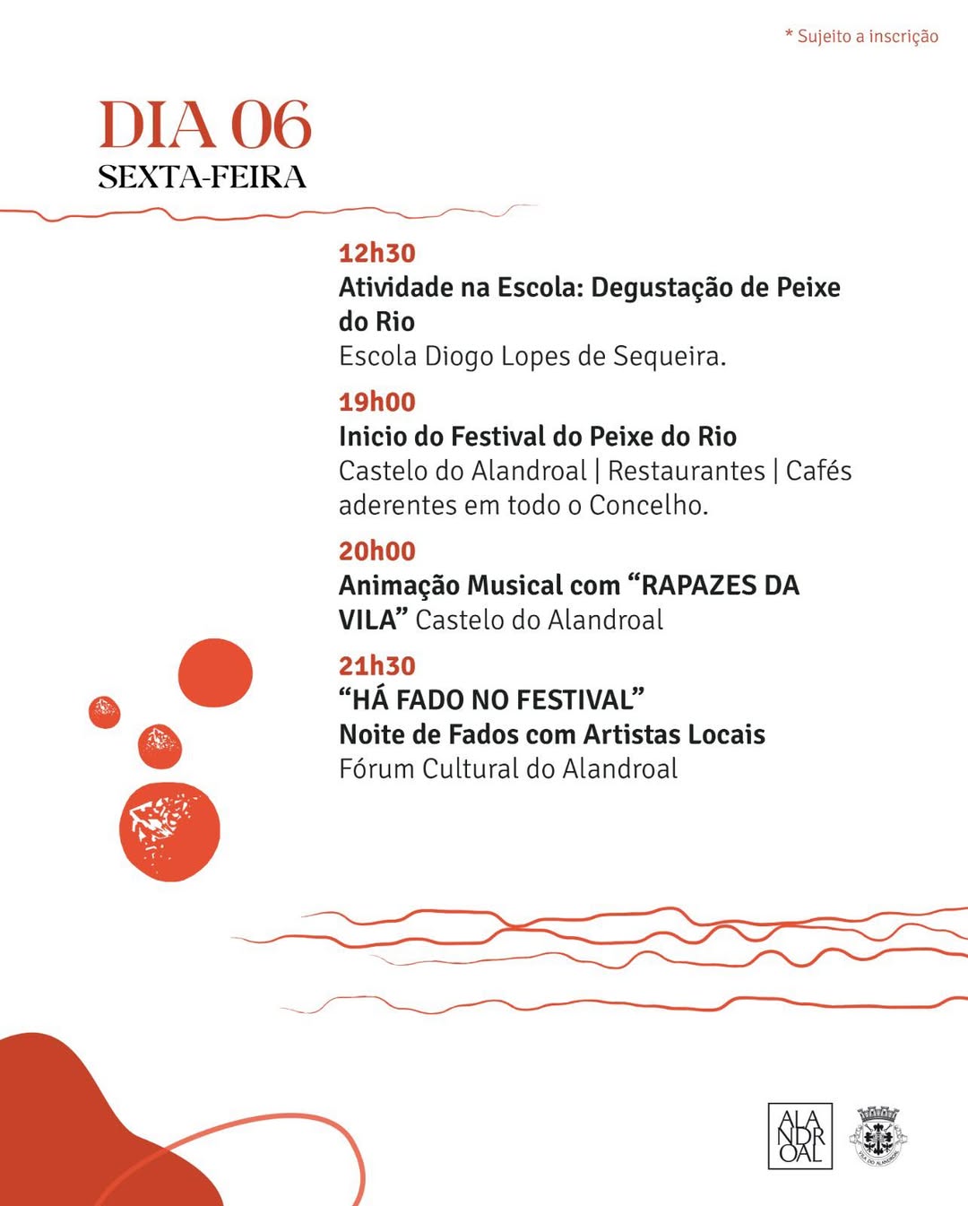 Hoje no Festival do Peixe do Rio