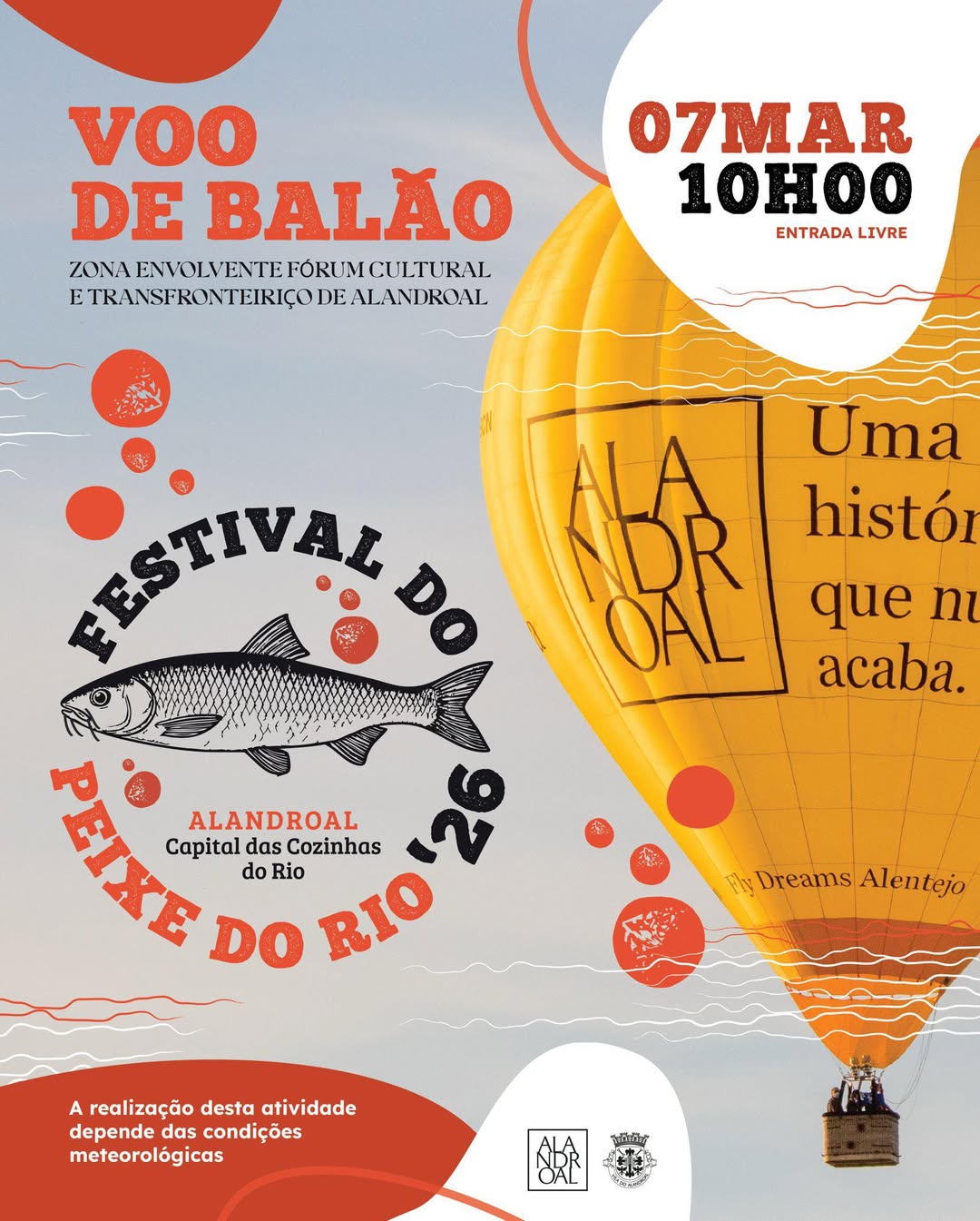 Venha aproveitar um belíssimo Voo Cativo  

Encontre-nos na zona envolvente ao F…