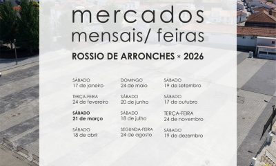 MERCADO MENSAL

Sábado, dia 21 de março, no Espaço Multiusos do Rossio.

#Mercad…