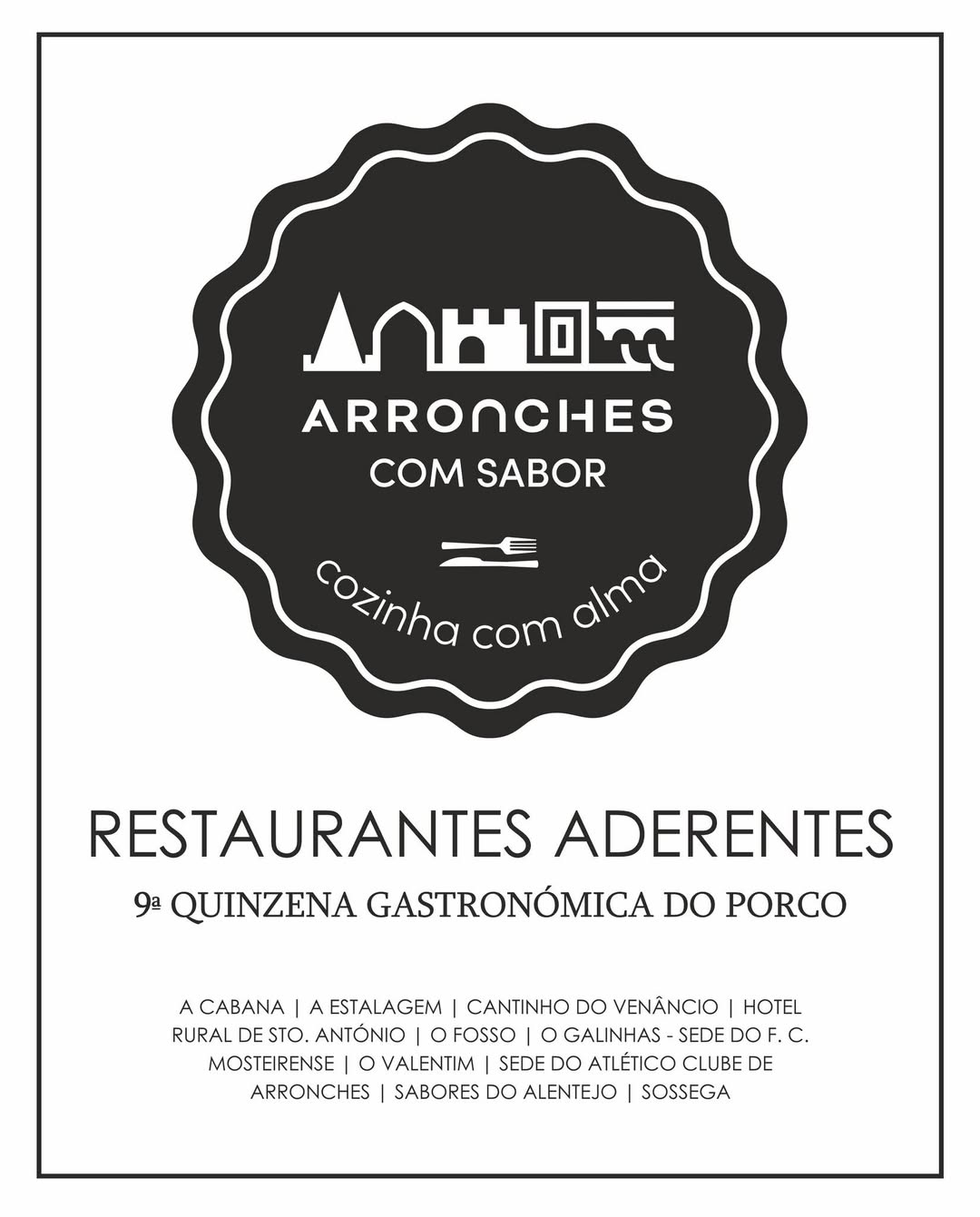 É já hoje que arranca a 9.ª QUINZENA GASTRONÓMICA DO PORCO, um certame que se va…