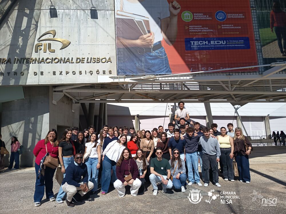 𝐉𝐨𝐯𝐞𝐧𝐬 𝐝𝐞 𝐍𝐢𝐬𝐚 𝐯𝐢𝐬𝐢𝐭𝐚𝐦 𝐚 𝐅𝐮𝐭𝐮𝐫𝐚́𝐥𝐢𝐚
A Câmara Municipal de Nisa, através do Proj… 𝐉𝐨𝐯𝐞𝐧𝐬 𝐝𝐞 𝐍𝐢𝐬𝐚 𝐯𝐢𝐬𝐢𝐭𝐚𝐦 𝐚 𝐅𝐮𝐭𝐮𝐫𝐚́𝐥𝐢𝐚
A Câmara Municipal de Nisa, através do Proj…