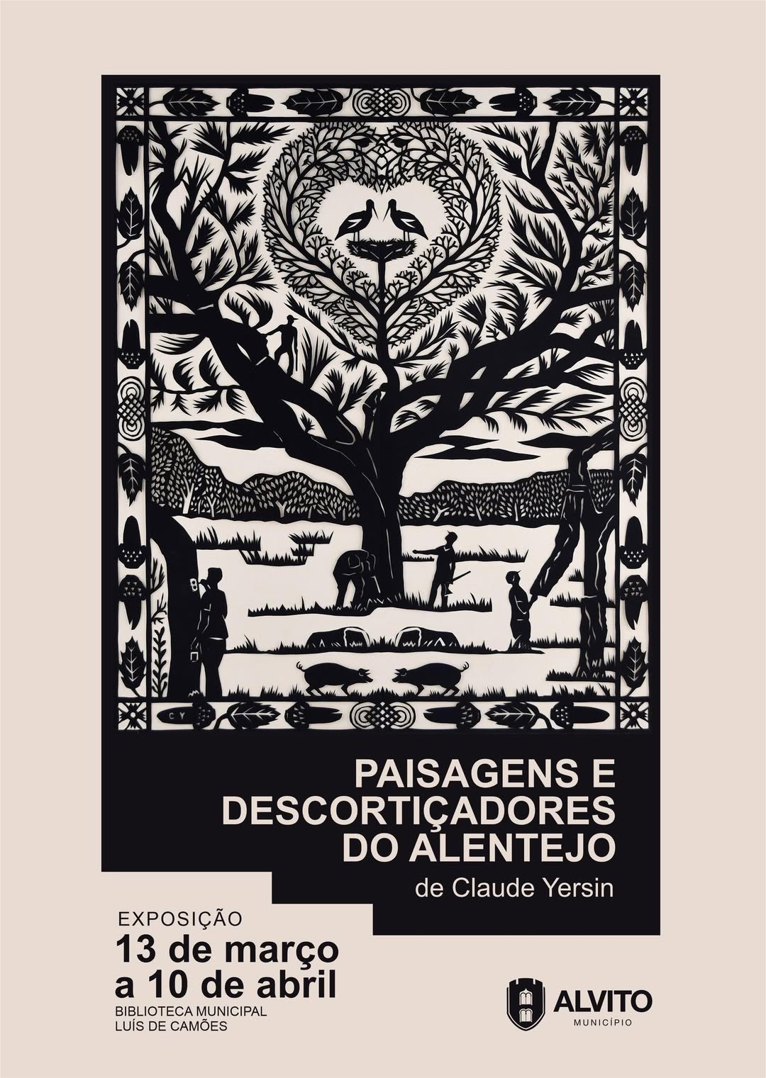 Exposição “Paisagens e Descortiçadores do Alentejo” de Claude Yersin

De 13 de m…