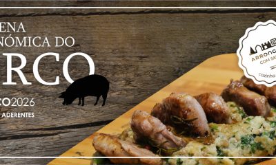 9.ª QUINZENA GASTRONÓMICA DO PORCO

De 13 a 29 de março, nos restaurantes aderen…