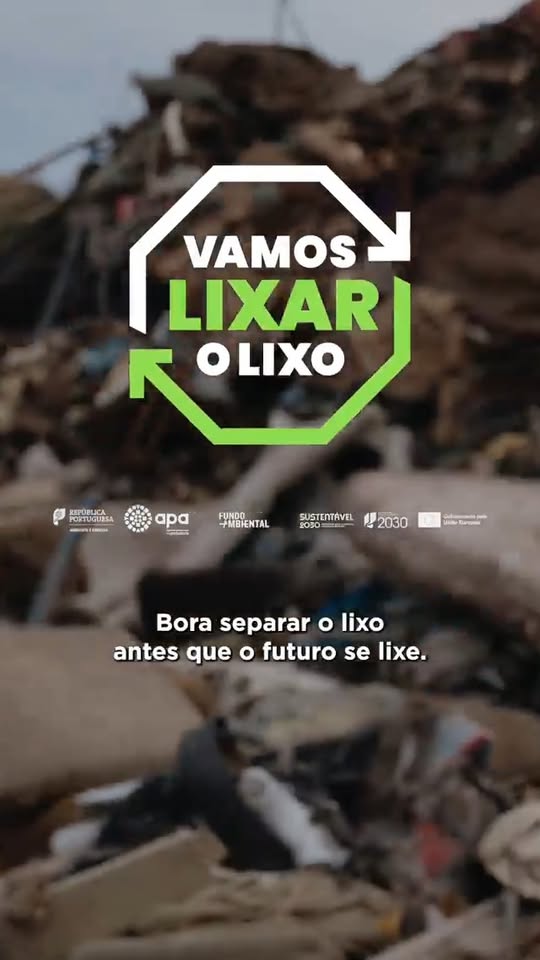 ‘VAMOS SEPARAR O LIXO ANTES QUE O FUTURO SE LIXE’

‘Vamos separar o lixo antes q…