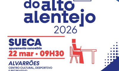 Sueca – Apuramento Concelhio para os Jogos do Alto Alentejo
 22 de março (domin…