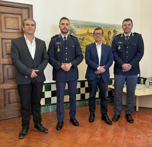 O Presidente da Câmara Municipal de Évora, Carlos Zorrinho, recebeu hoje nos Paç…