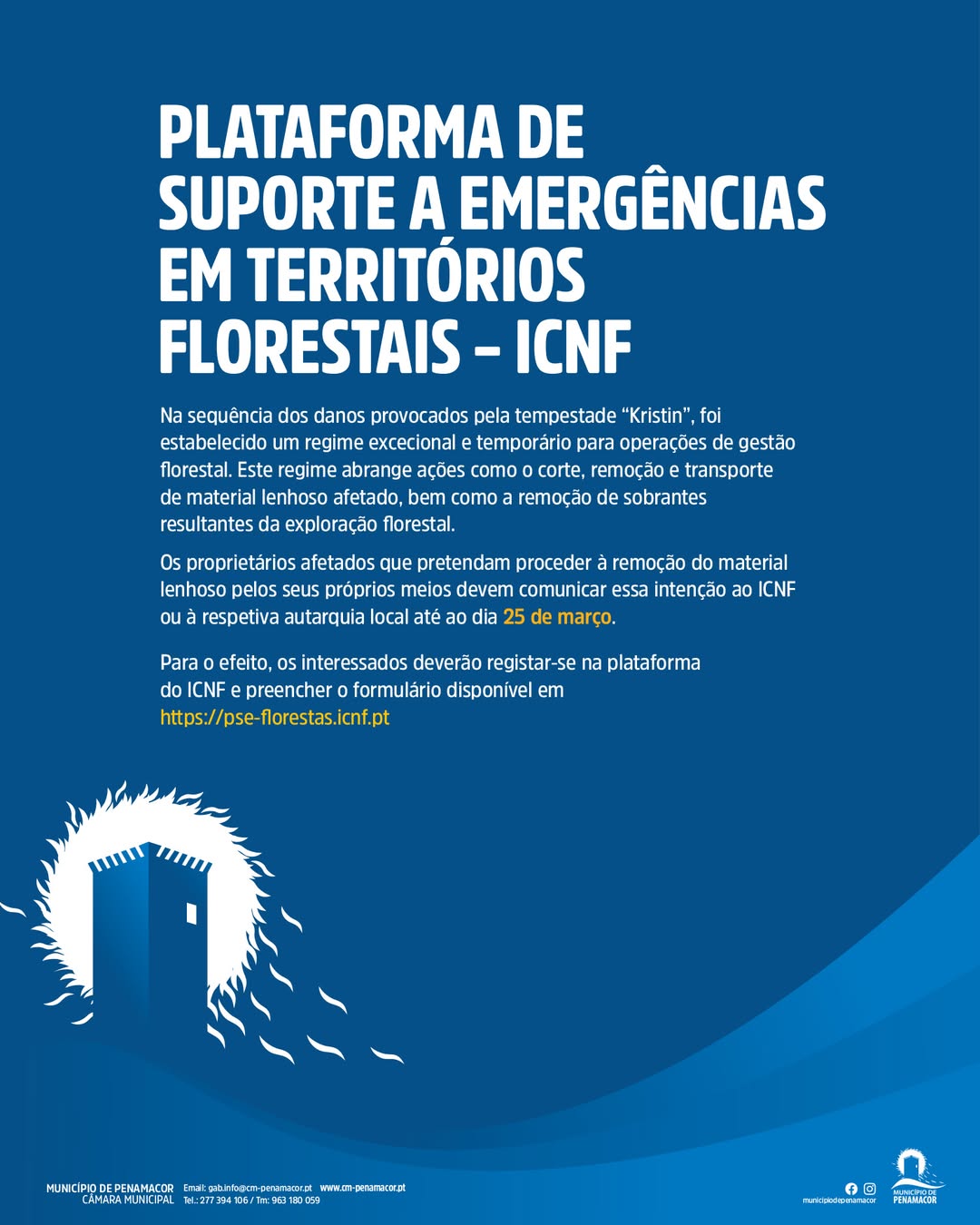 Plataforma de Suporte a Emergências em Territórios Florestais – ICNF

Na sequênc…